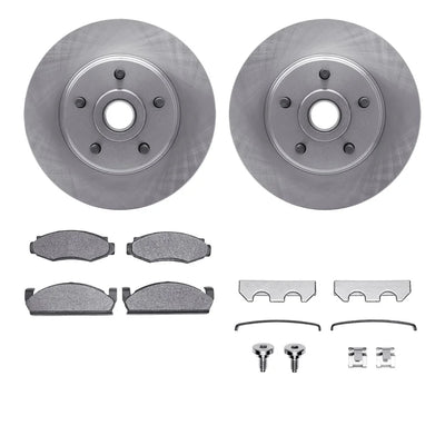DFC 81-85 Toyota 4Runner Front Rotors with Ultimate Duty Performance Brake Pads w/Hardware