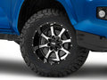 MO970 17x8 6x135.00/6x139.70 GLOSS BLACK W/ MACHINED FACE (0 mm)
