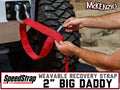 SpeedStrap 2In Big Daddy Weaveable Recovery Strap - 30Ft