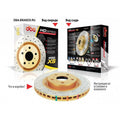 DBA 12-17 Toyota Camry Rear 4000 Series Drilled & Slotted Rotor