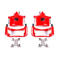 Power Stop 2004 Pontiac Grand Prix Front Red Calipers w/Brackets - Pair
