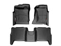 WeatherTech 01-03 Dodge Durango Front and Rear Floorliners - Black