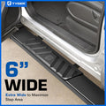24C TACOMA DOUBLE CAB RISER 6IN RUNNING BOARDS BLACK