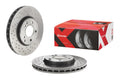 Brembo 03-05 Mercedes-Benz C240/06-07 C280 Front Premium Xtra Cross Drilled UV Coated Rotor
