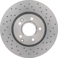 Brembo 03-05 Mercedes-Benz C240/06-07 C280 Front Premium Xtra Cross Drilled UV Coated Rotor