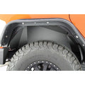 Fishbone Offroad 07-18 Jeep Wrangler JK Aluminum Rear Inner Fenders - Black Powercoat