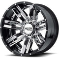 MO202 22X10 5X127 CH CTR GL BL-18