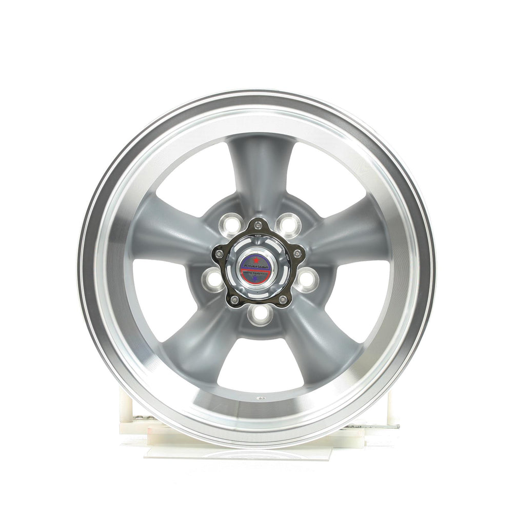 AMERICAN RACING VINTAGE VN105D 15X7 5X4.5 GRAY MACH-LP -6MM - VN1055765