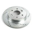 Power Stop 19-20 Chevrolet Silverado 1500 Rear Evolution Drilled & Slotted Rotors - Pair
