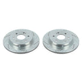 Power Stop 19-20 Chevrolet Silverado 1500 Rear Evolution Drilled & Slotted Rotors - Pair