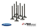 Supertech Audi/VW 1.8T 5V Triple Groove Black Nitride Exhaust Valve - Set of 8