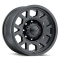 18X9 8-170 +12MM SATIN BLACK WITH S