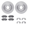R1 Concepts E- Line Series Brake Rotor with Ceramic Brake Pads Hdw Fits Nissan Altima