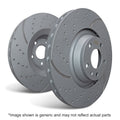 EBC 14+ Porsche Macan 3.6 Twin Turbo Rear GD Sport Rotors