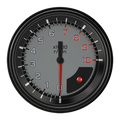 AUTO CROSS GREY 3IN TACH 10K