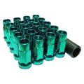Wheel Mate Muteki SR48 Open End Lug Nuts - Green 12x1.50 48mm