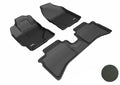 3D MAXpider 2016-2019 Toyota Prius C Kagu 1st & 2nd Row Floormats - Black