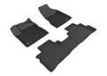 3D MAXpider 2015-2018 Nissan Murano Kagu 1st & 2nd Row Floormats - Black