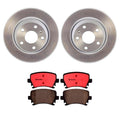 Brembo OE 08-09 Audi TT/09-15 TT Quattro Rear Disc Brake Kit