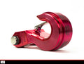 RED DUAL STAINLESS STEEL SAFETY LATCHES7/8 STAINLESS STEEL PIN FITS STANDARD BUMPER TABS UP 1 1/4