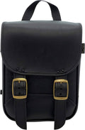 Willie & Max Universal Brass Monkey Sissy Bar Bag (8 inches L x 10 inches H x 4.5 inches W) - Black