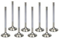 Ferrea Chevrolet LS2 1.57in 4.915in 24 Deg Tulip S-Flo Rad Grv 6000 Series Exhaust Valve - Set of 8