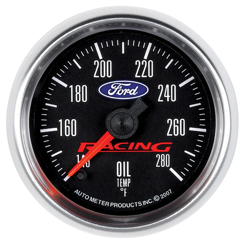 GAUGE OIL TEMP 2 1 16 IN 140-280degree F DIGITAL STEPPER MOTOR FORD RACING