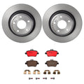Brembo OE 16-17 Mercedes-Benz B250e/14-19 CLA250/15-19 GLA250 Rear Disc Brake Kit