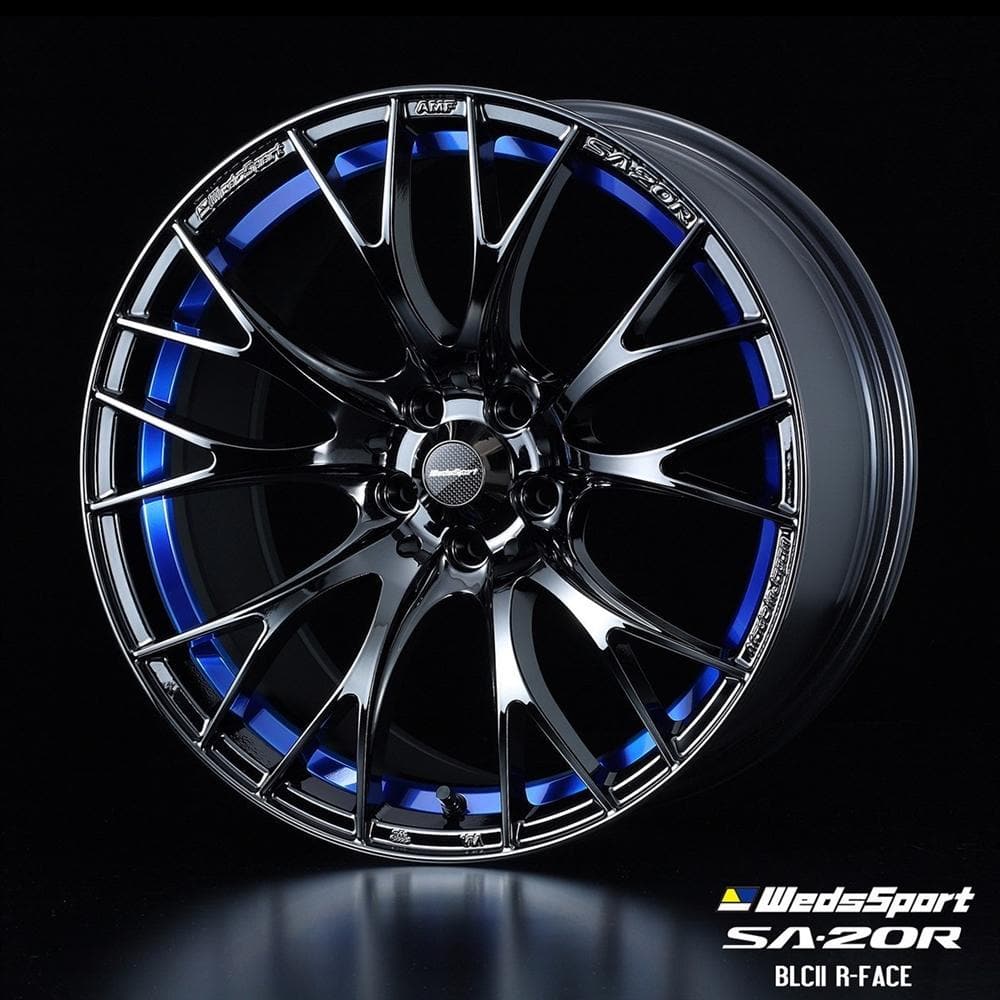 WedsSport SA-20R 15 X 6.0 48 4-100 WBC (Worth Black Clear)