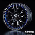 WedsSport SA-20R 15 X 6.0 48 4-100 WBC (Worth Black Clear)