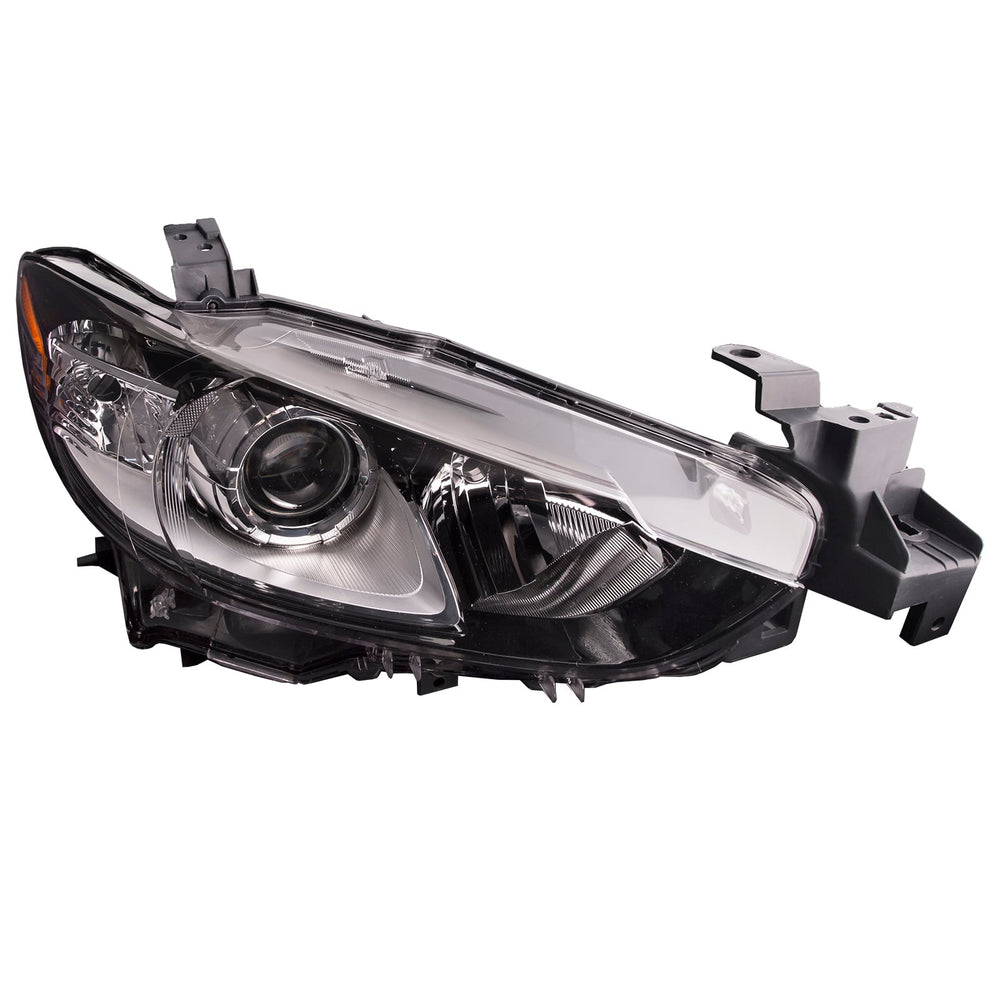 RH HEADLAMP LENS/HOUSING; SEDAN; HALOGEN; 6 1418