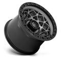 D784 15X10 4X156 GMTL M-BLK-RING 00