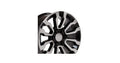 18 IN REPLICA WHEEL CV35 FITS GMC SIERRA RIM 18X8.5 BLACK MACHINED WHEEL