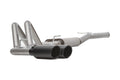 Gibson Round Dual Wall Angle-Cut Tip - 4in OD/2.25in Inlet/6.5in Length - Stainless