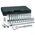 SET SKT STD/DP SAE 1/2DR 12PT