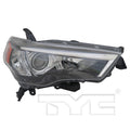RH HEADLAMP LENS/HOUSING TOYOTA 4RUNNER 20142020