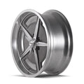 ~(26 lbs. 19X19X9)~ 605 (605) MACHINED SPOKES AND LIP 17X8 5-120.65 0MM 83.82MM