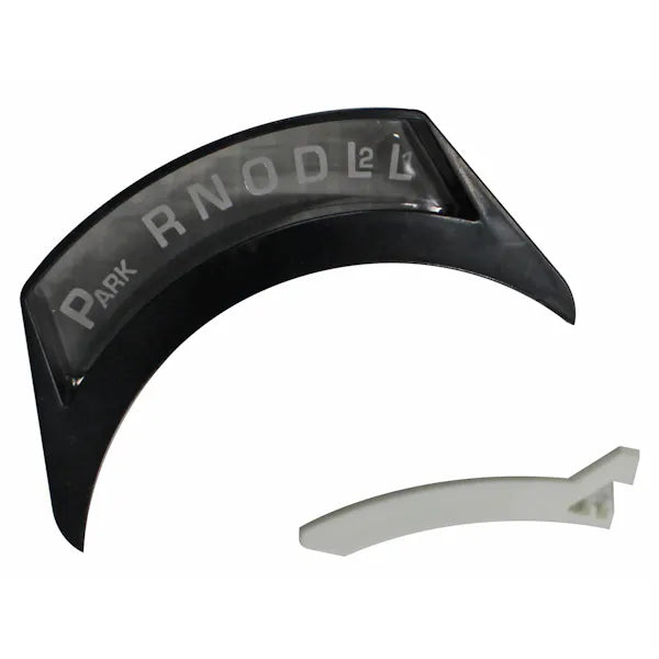 CHROME COLUMN SHIFT INDICATOR HOUSING LENS & POINTER 3 SPEED TRANSMISSION