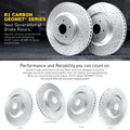 R1 Concepts Brake Rotor- Blank Fits Nissan Maxima