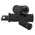 Performance Machine Footpegs XLS - Black Ano