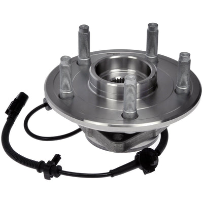 WHEEL HUB AND BEARING ASSEMBLY