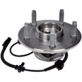 WHEEL HUB AND BEARING ASSEMBLY