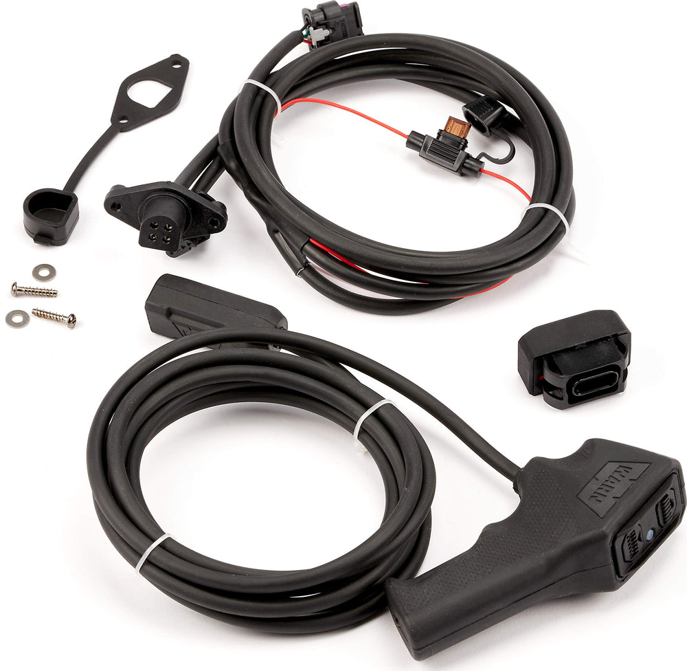 Warn red auto part