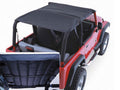Acoustic Island Topper Soft Top, Black Denim; 97-06 Jeep Wrangler TJ