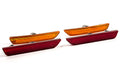 Diode Dynamics - LED Sidemarkers for 2010-2014 Ford Mustang, Amber/Red (set)