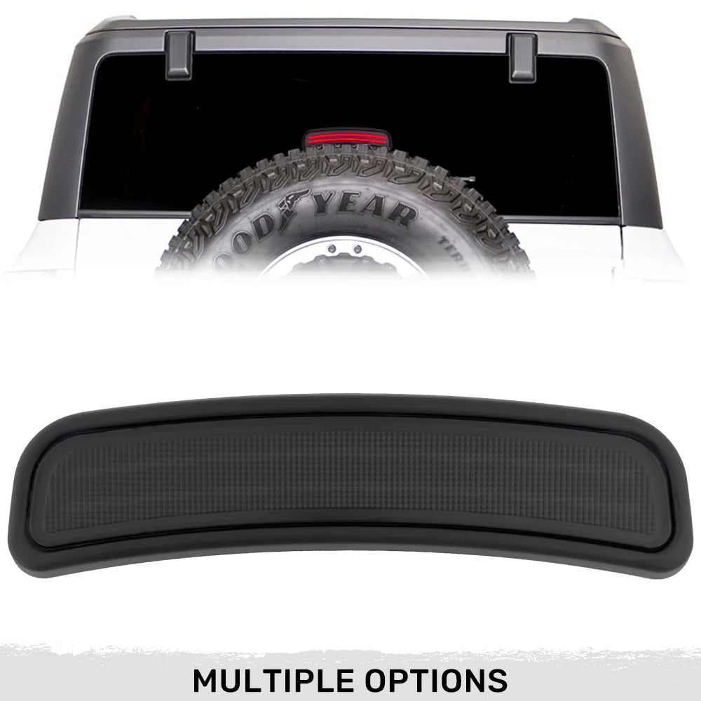 Ford 21-23 BRONCO ULTRA HIGH POWER Red LED 3rd Brake Light Kit - Smoked Lens