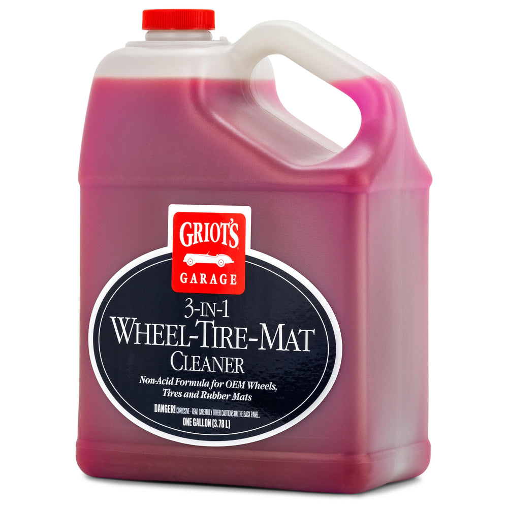 Griots Garage 3-in-1 Wheel-Tire-Mat Cleaner - 1 Gallon