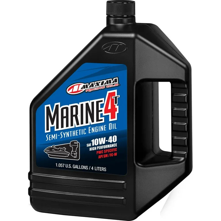 Maxima Marine 4T Synthetic Blend 10W40 Engine Oil - 4L