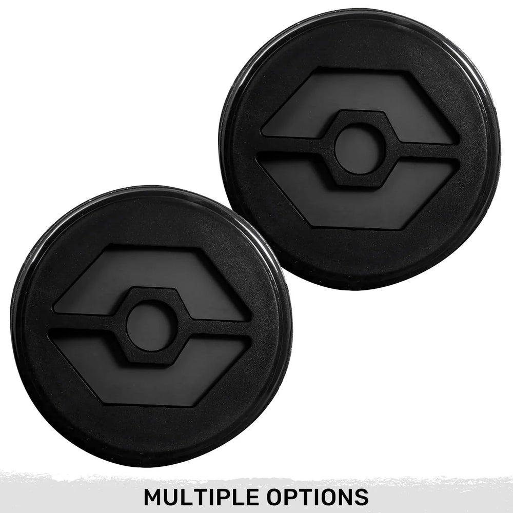 ~(1 lbs. 10X6X5)~ Jeep 07-18 JK Wrangler Round Front Turn Signal Lenses with Amber Hexagon-Shaped OLED Design Located Under Front Headligh