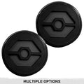 ~(1 lbs. 10X6X5)~ Jeep 07-18 JK Wrangler Round Front Turn Signal Lenses with Amber Hexagon-Shaped OLED Design Located Under Front Headligh